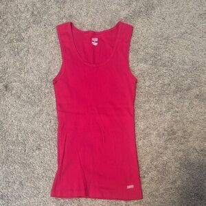 Soffe Scarlet Sleeveless Tank Top